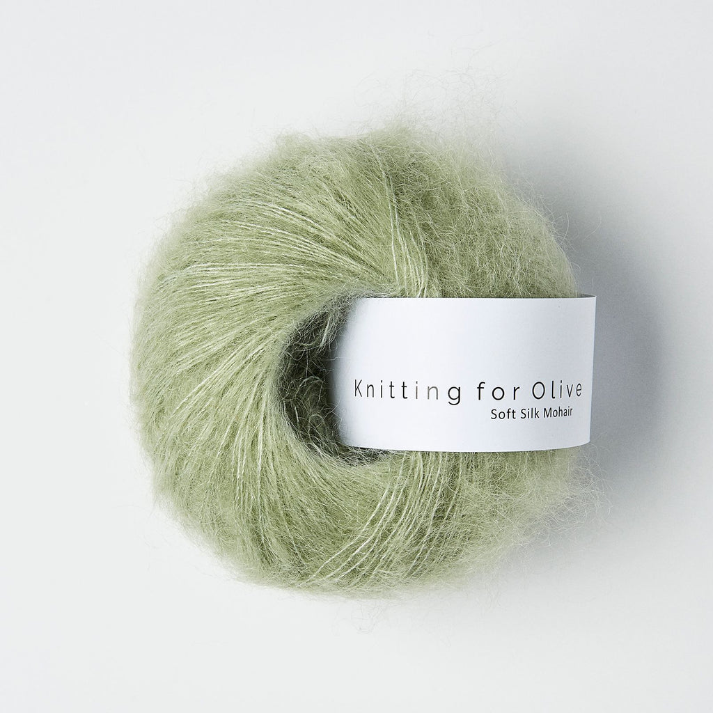 Knitting for Olive Soft Silk Mohair - DUSTY ARTICHOKE