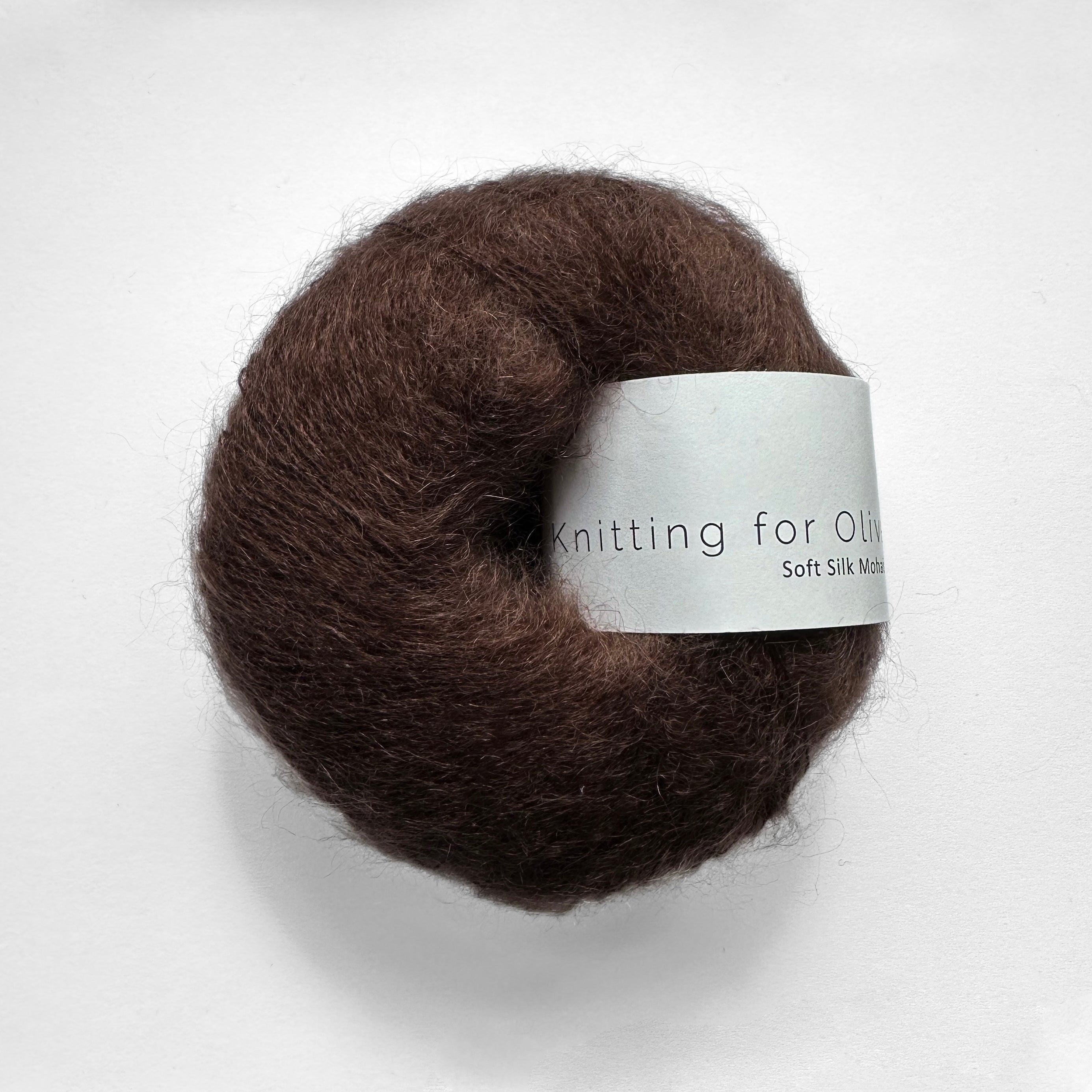Supersoft chocolate knit with small sequins detail. main image 1