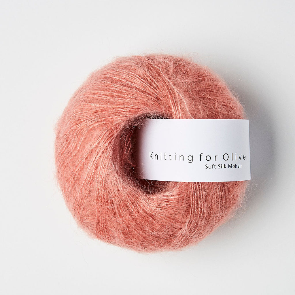 Knitting for Olive Soft Silk Mohair - FLAMINGO