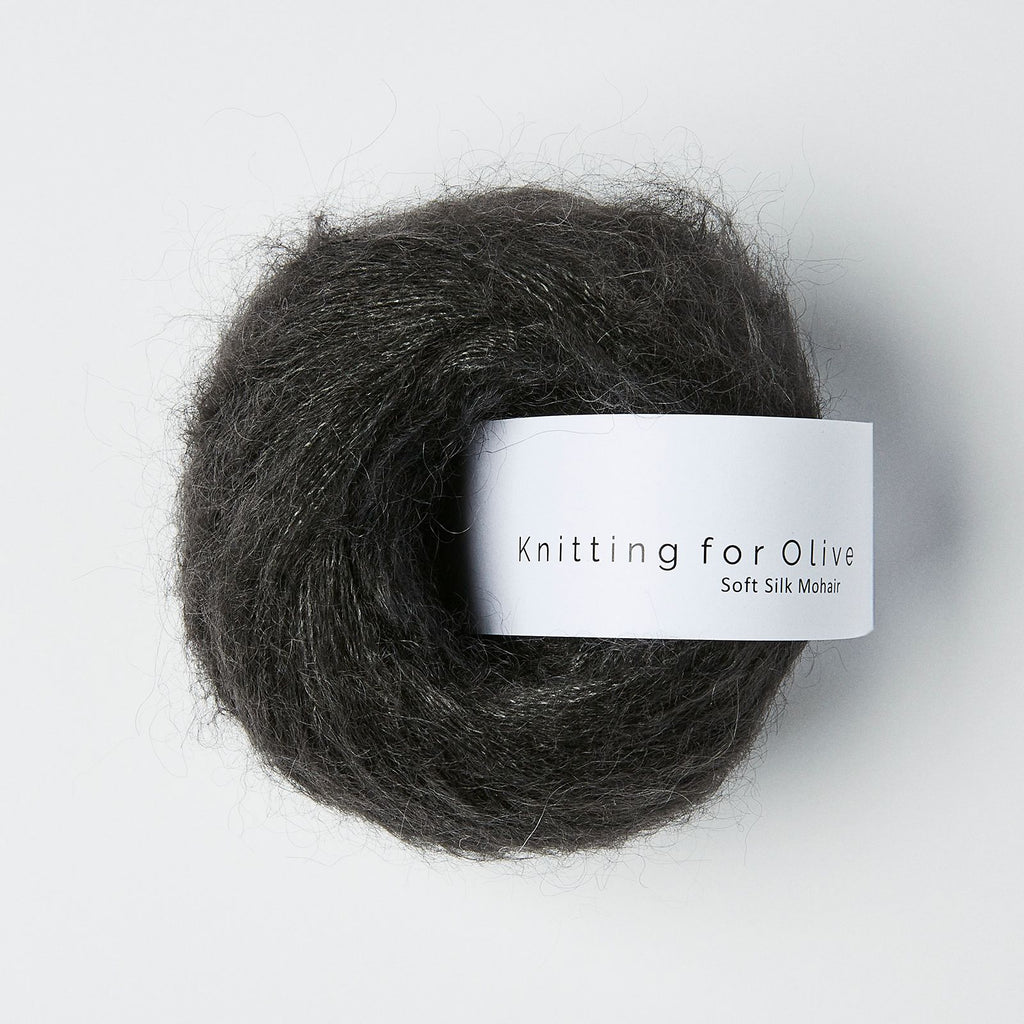 Knitting for Olive Soft Silk Mohair - MIDNIGHT