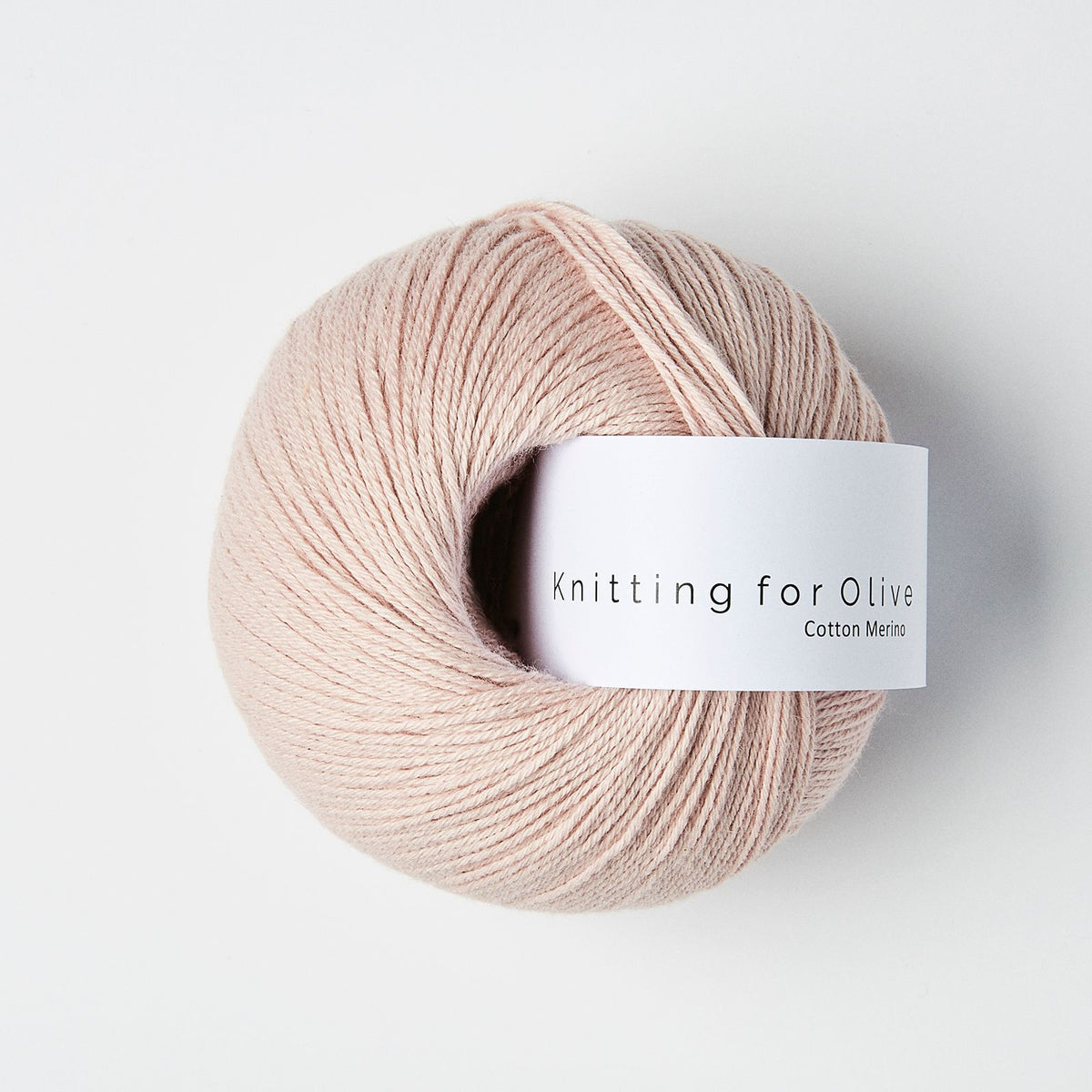 Knitting For Olive Cotton Merino 50 grams Terra Cotta Rose Color, New, 3  Skeins