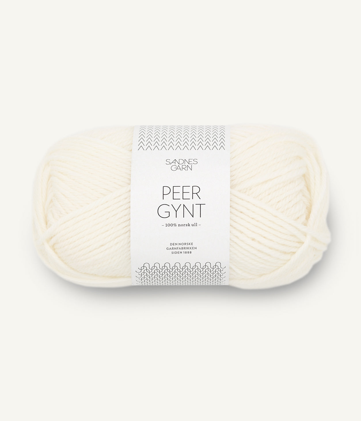 SANDNES GARN PEER GYNT 1002 WHITE