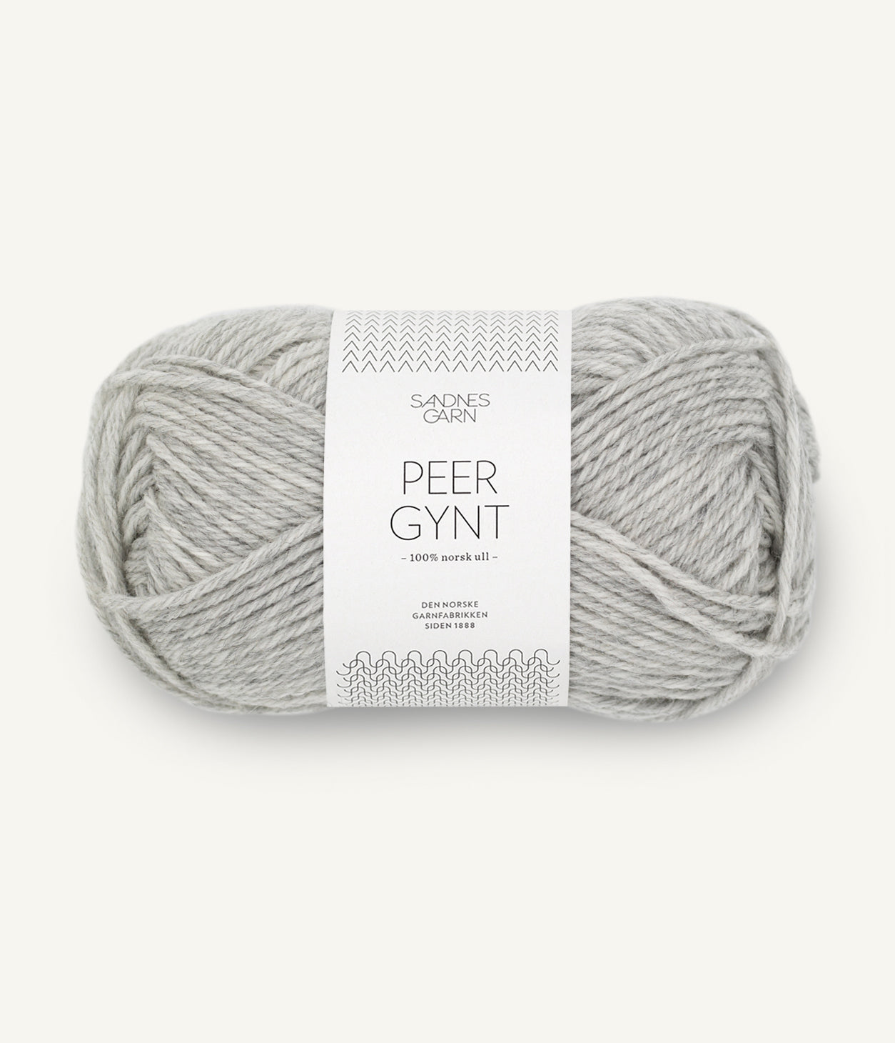 SANDNES GARN PEER GYNT 1032 LIGHT GRAY HEATHER