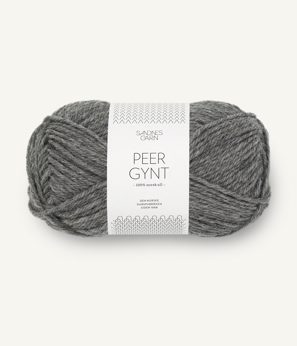 SANDNES GARN PEER GYNT 1053 DARK GRAY HEATHER