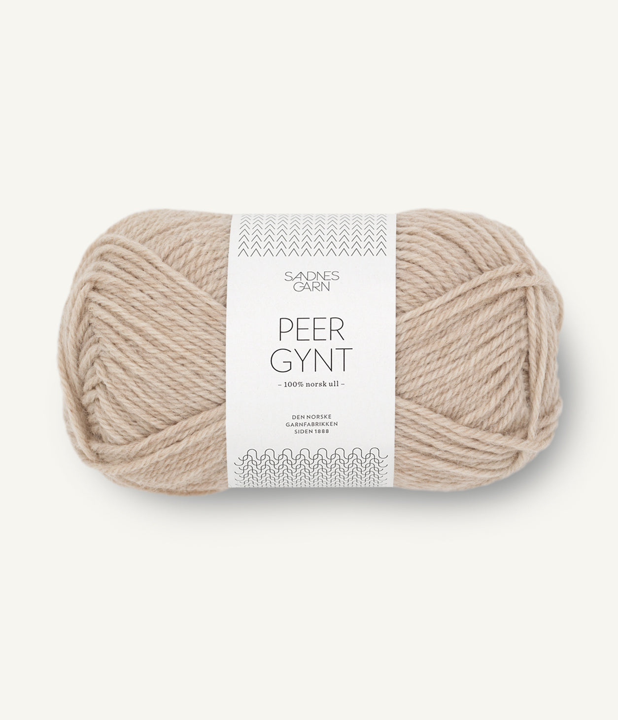 SANDNES GARN PEER GYNT 3021 LIGHT BEIGE HEATHER