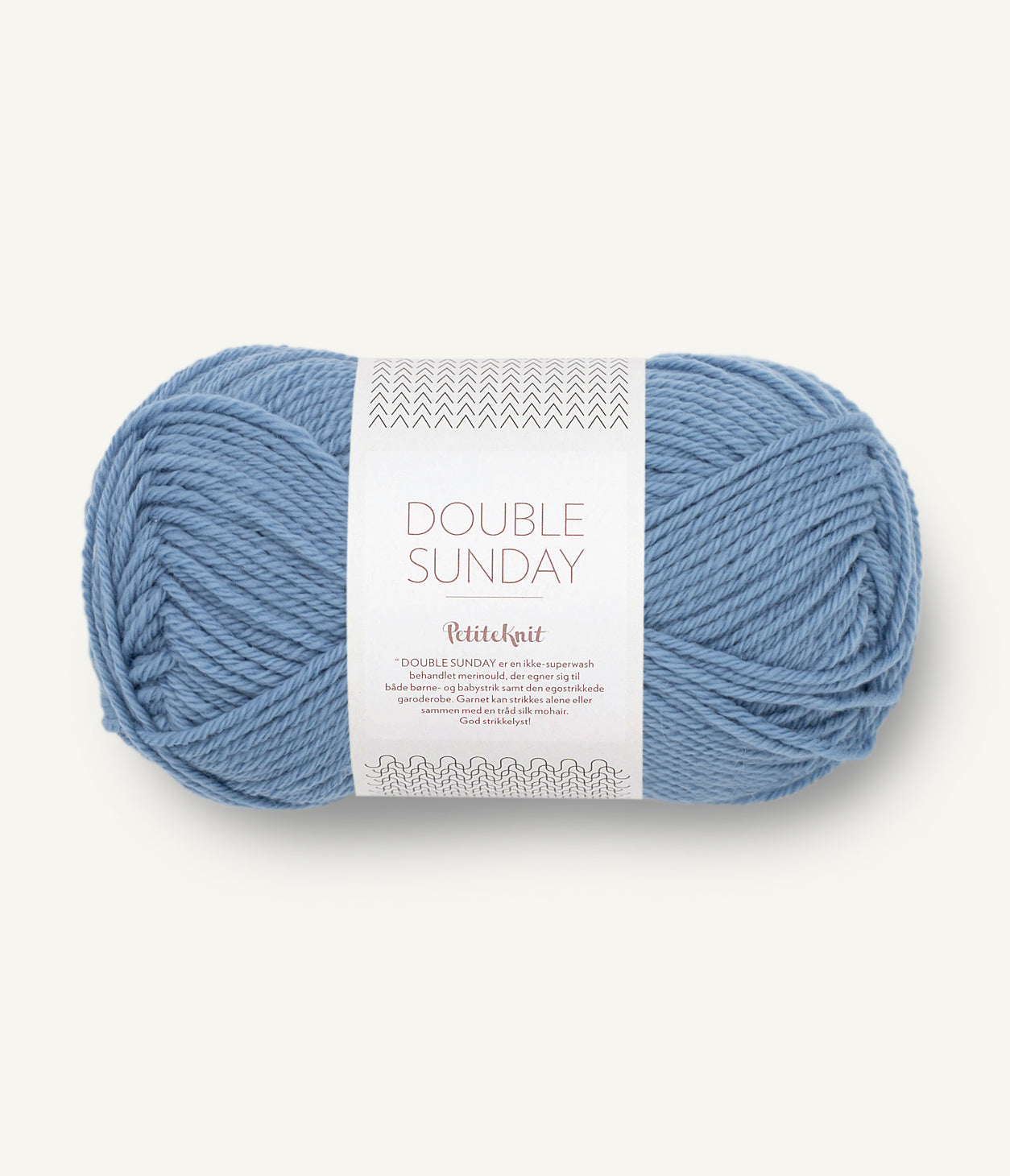 SANDNES GARN PETITE KNIT DOUBLE SUNDAY 6043 BABY BLUE EYES