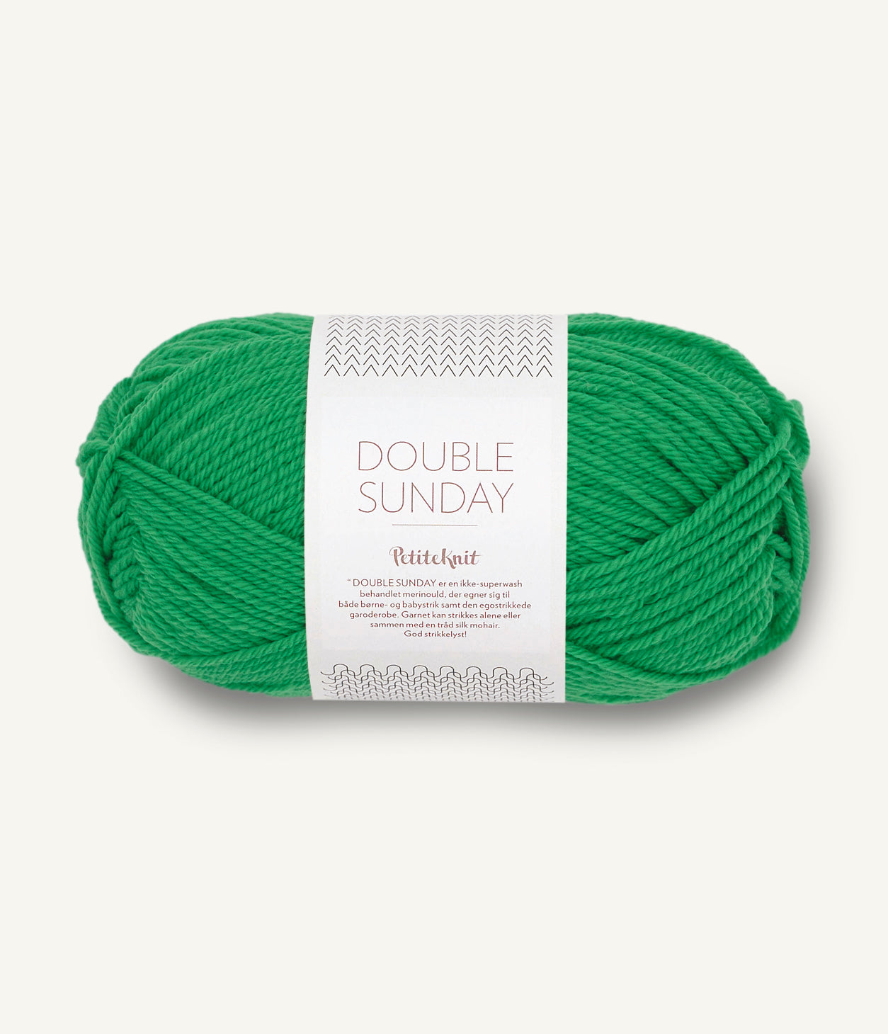 SANDNES GARN PETITE KNIT DOUBLE SUNDAY 8236 STATEMENT GREEN