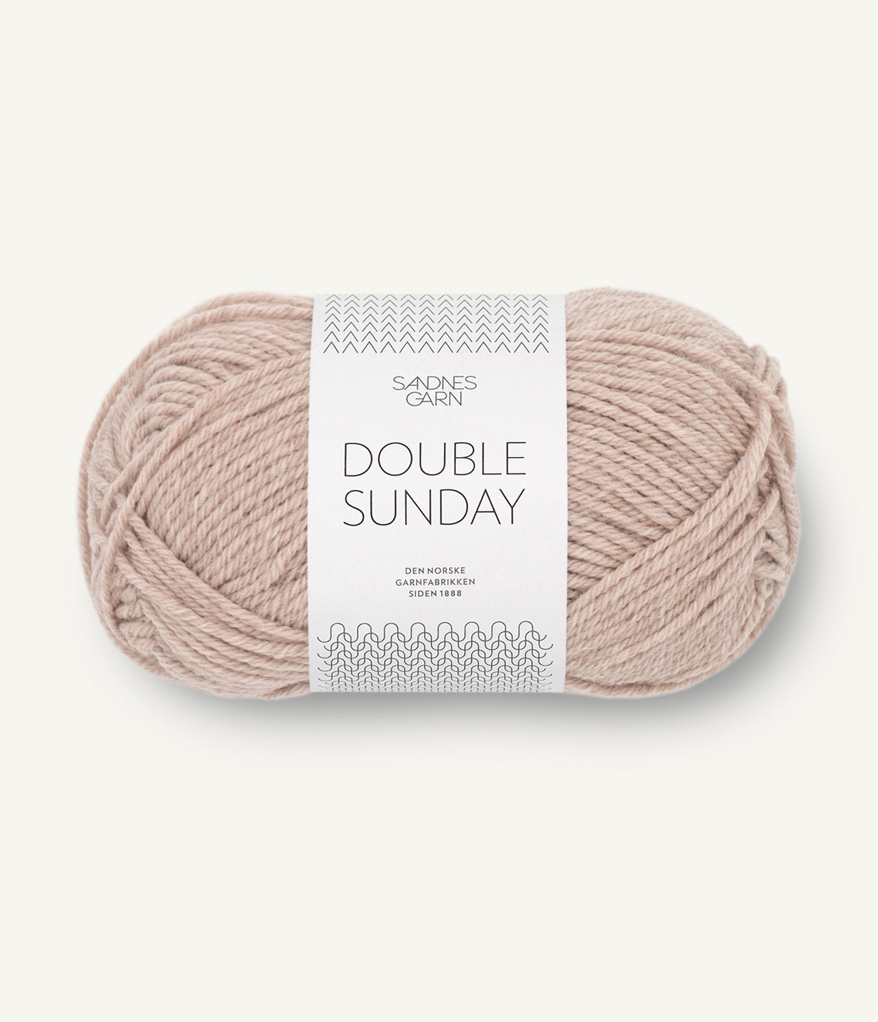 SANDNES GARN DOUBLE SUNDAY 2650 BEIGE HEATHER