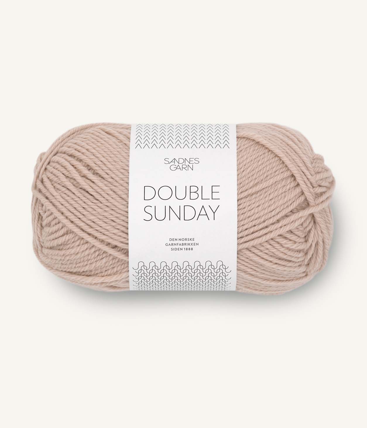 SANDNES GARN DOUBLE SUNDAY 3021 LT. BEIGE