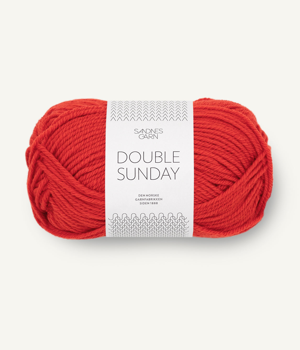 SANDNES GARN DOUBLE SUNDAY 4018 SCARLET RED