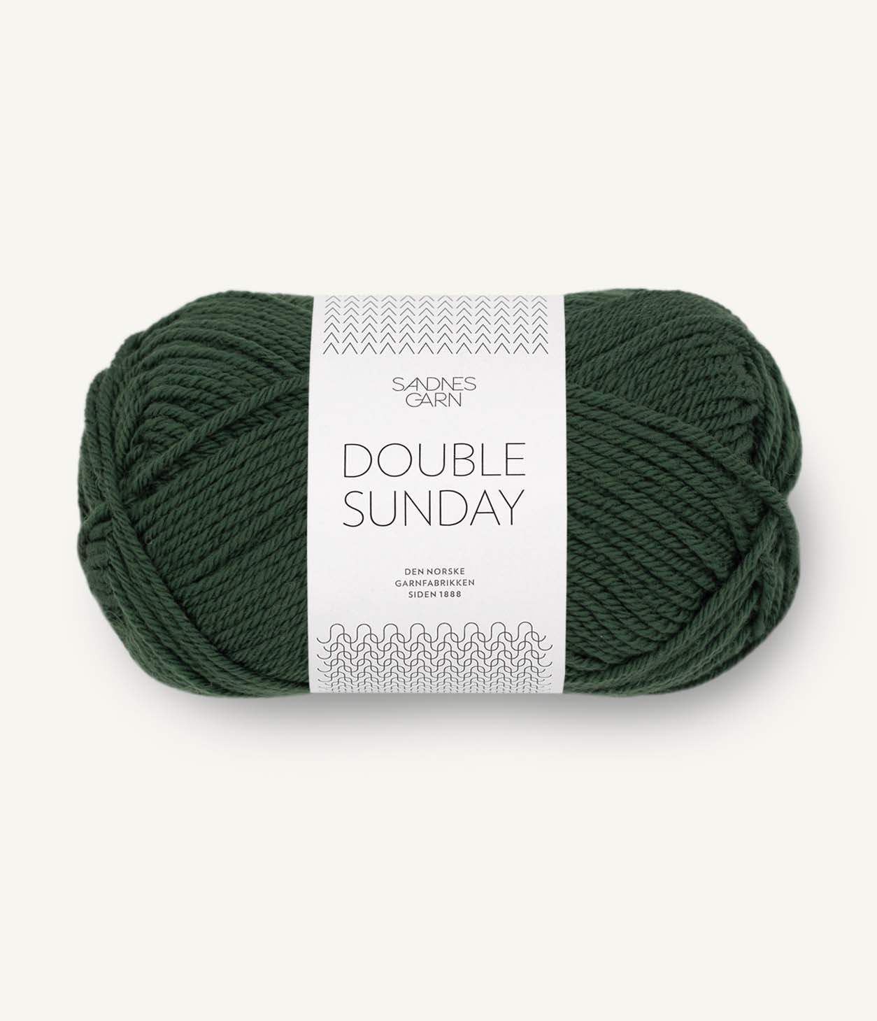 SANDNES GARN DOUBLE SUNDAY 8082 FOREST GREEN