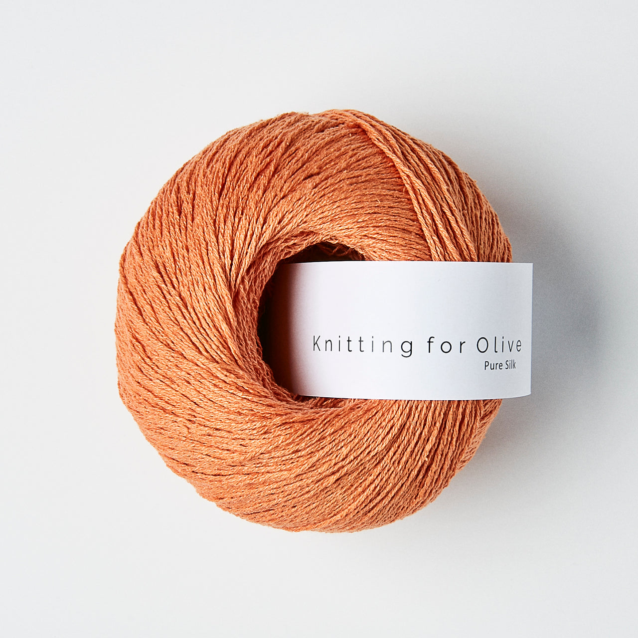 Knitting for Olive PURE SILK - MANDARIN ORANGE