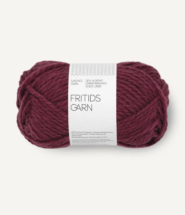 FRITIDSGARN 4372 DEEP BURGUNDY
