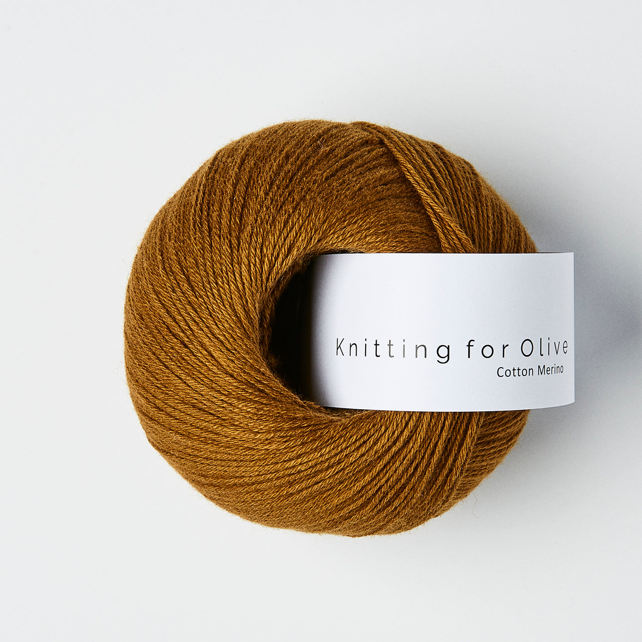 Knitting for Olive Cotton Merino - OCHER BROWN