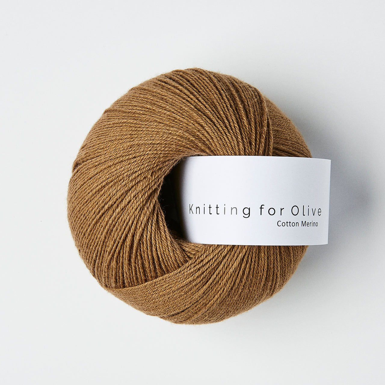 Knitting for Olive Cotton Merino - DARK OCHER