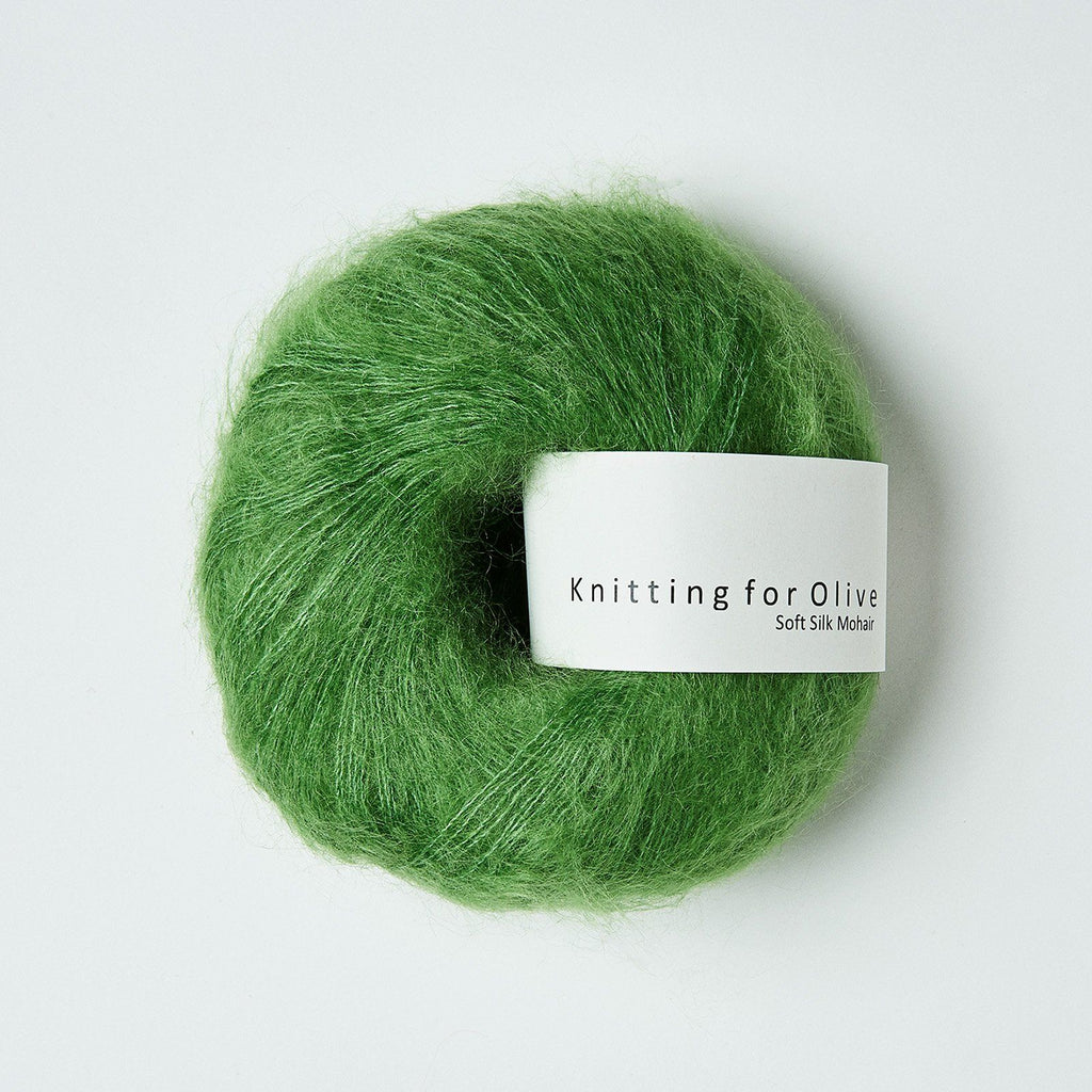 Knitting for Olive Soft Silk Mohair - CLOVER GREEN