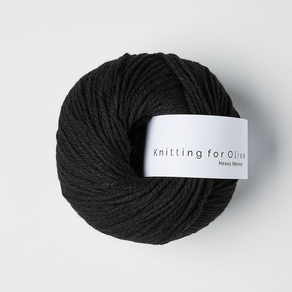 Knitting for Olive HEAVY Merino - COAL