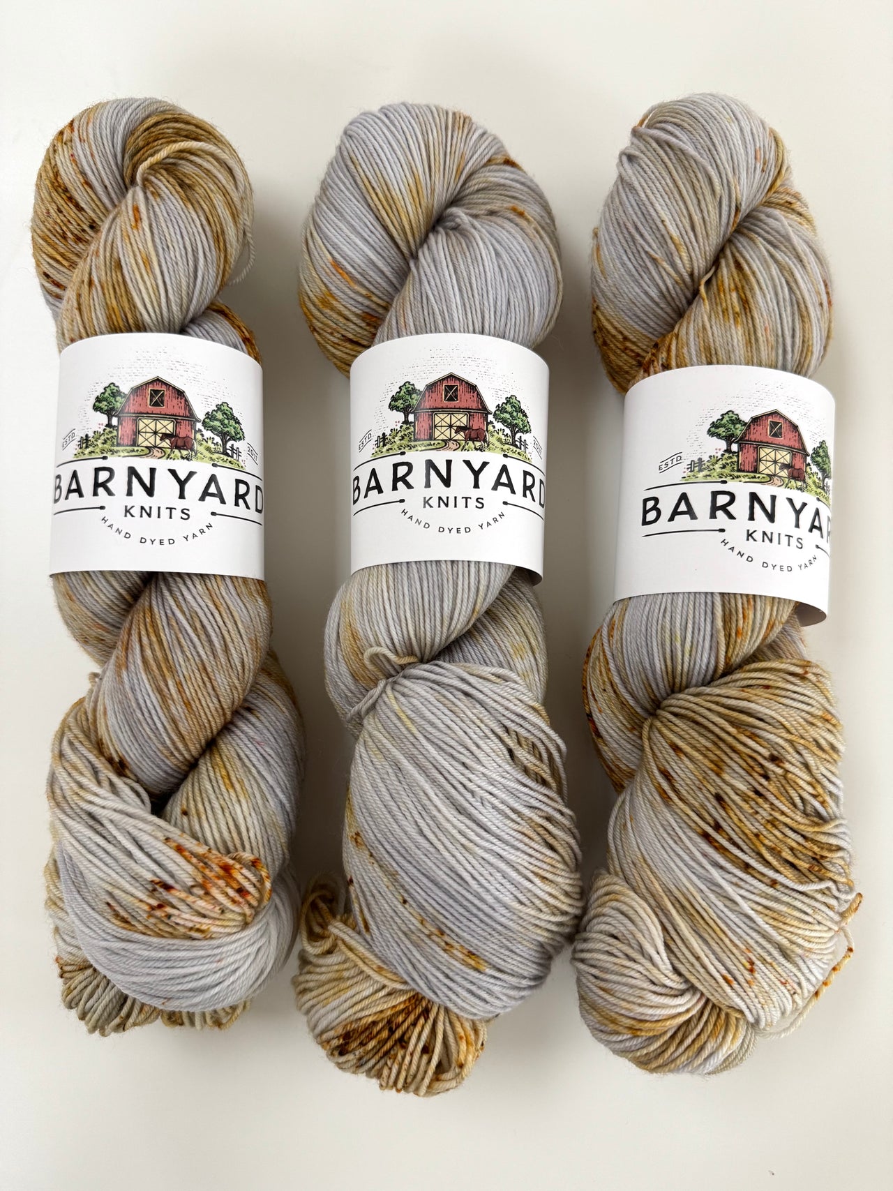 SILVER & GOLD SOCK/FINGERING