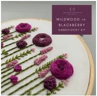WILDWOOD in Blackberry EMBROIDERY