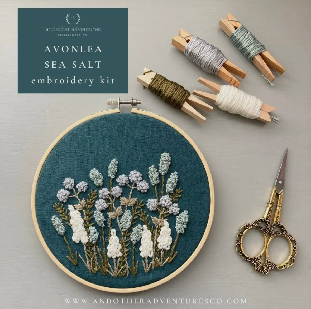 AVALONLEA Sea Salt EMBROIDERY