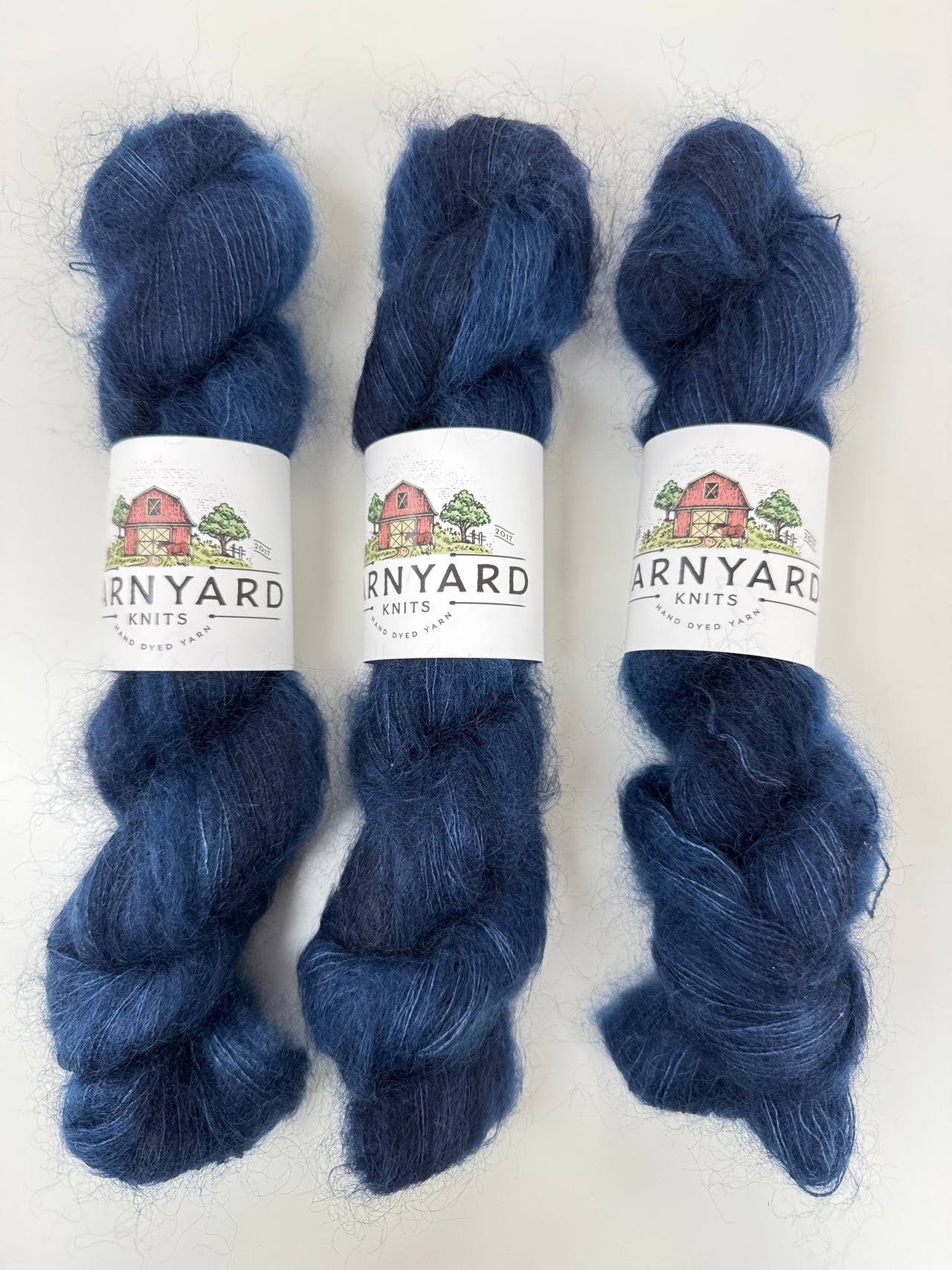 INDIGO KIDSILK LACE CLOUD