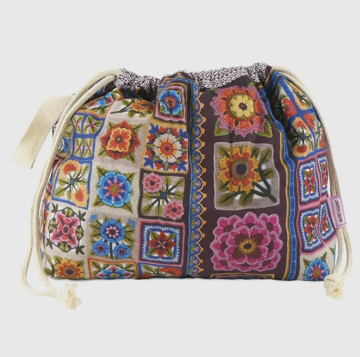 SPIRIT OF FLORA DRAWSTRING BAG-EMMA BALL