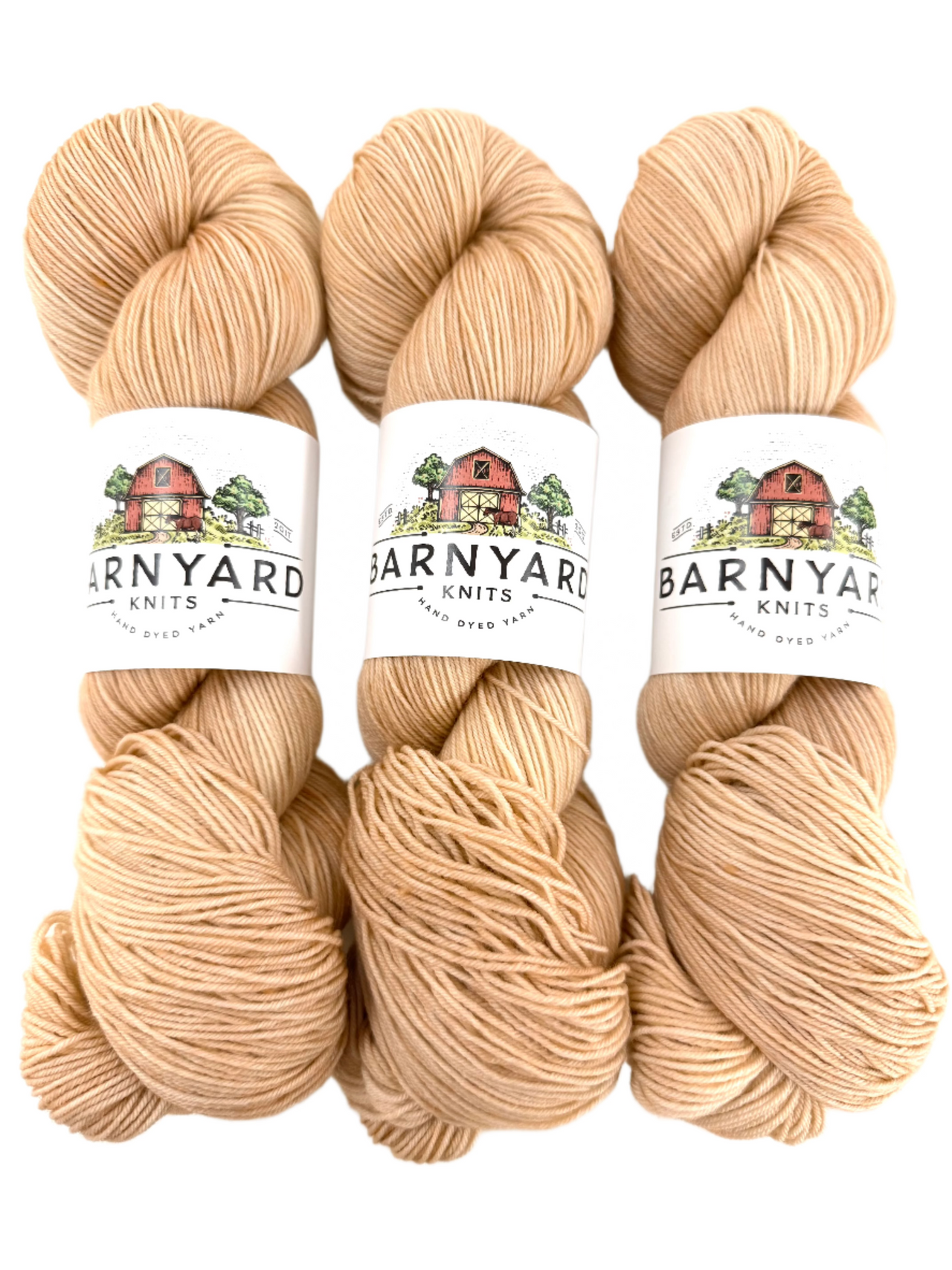 SOFT PEACH SOCK/FINGERING TONAL