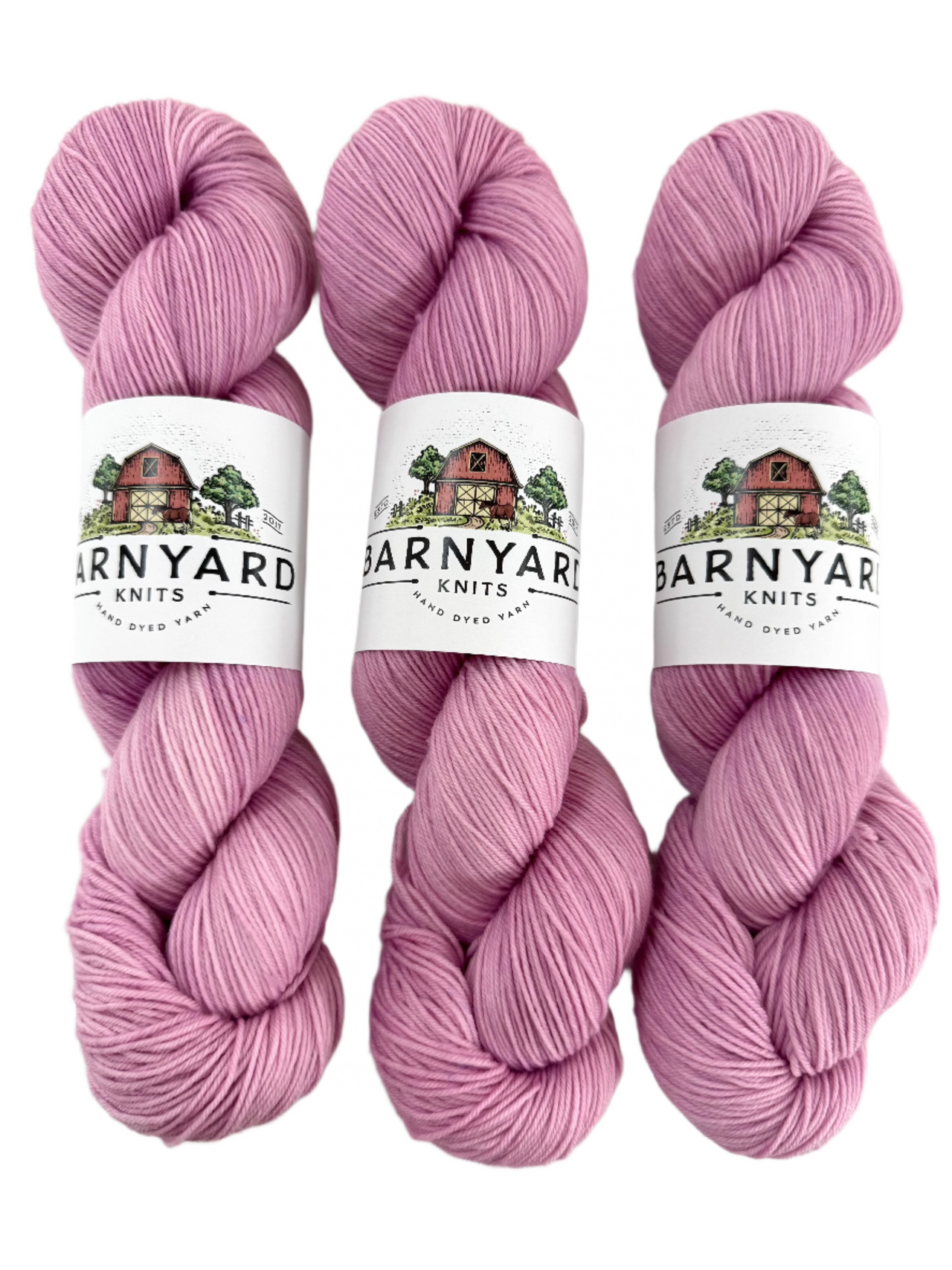 TICKLED PINK SOCK/FINGERING TONAL