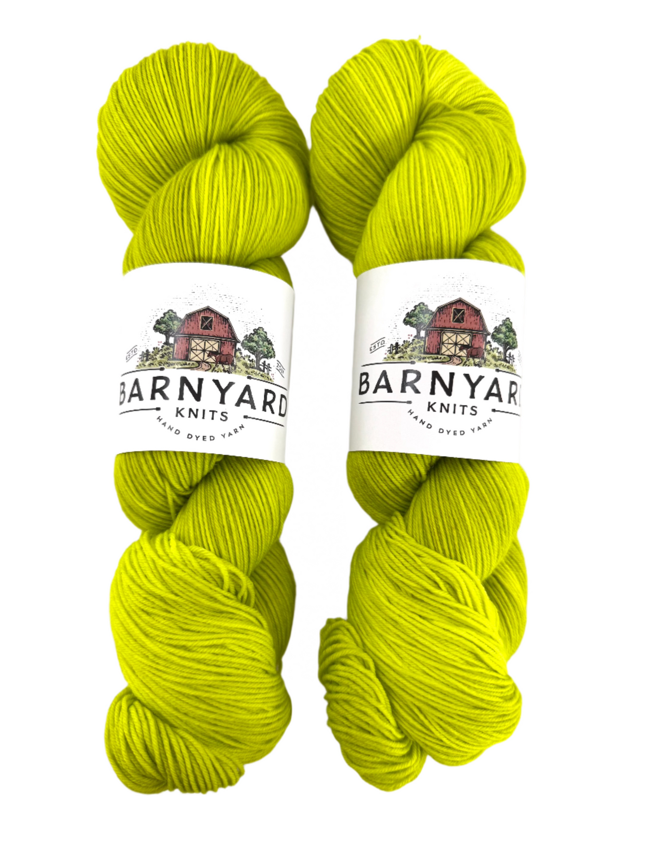LEMON LIME SOCK/FINGERING TONAL