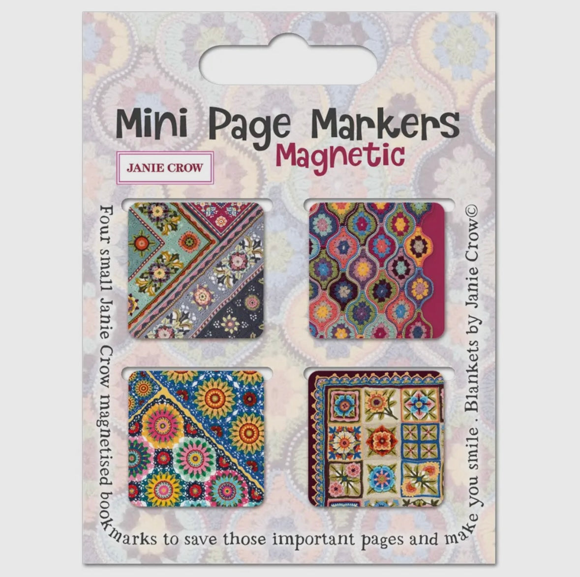 JANIE CROW MINI PAGE MARKERS MAGNETIC-EMMA BALL