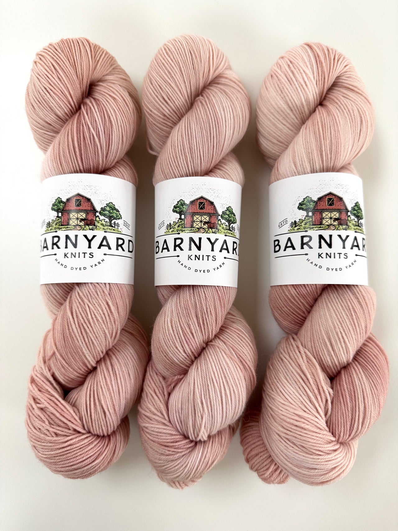 ROSEWATER SOCK/FINGERING TONAL