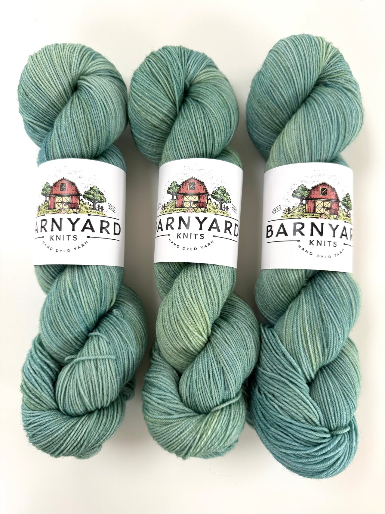 BEACH GLASS SOCK/FINGERING TONAL