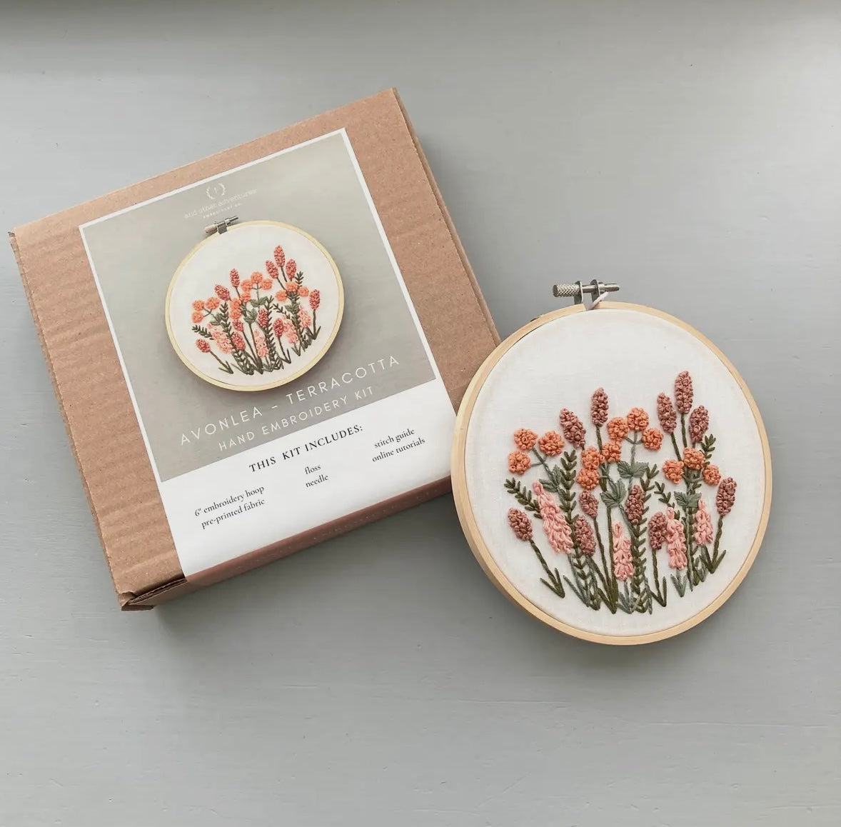 AVALONLEA In Terracotta EMBROIDERY