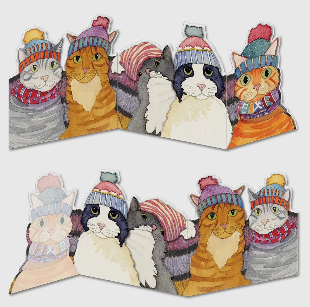 BIFOLD CATS IN HATS CARD- EMMA BALL
