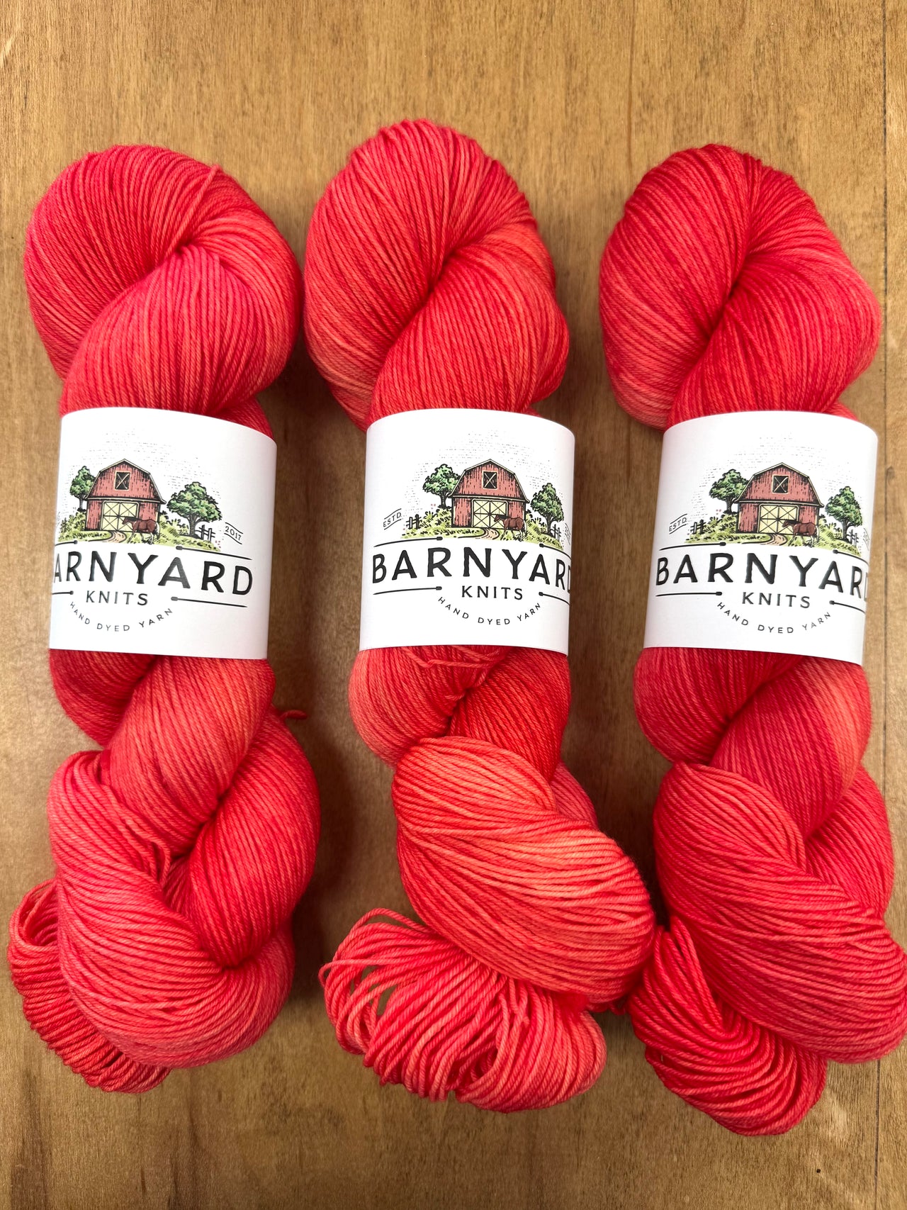 TOMATO SOCK/FINGERING TONAL
