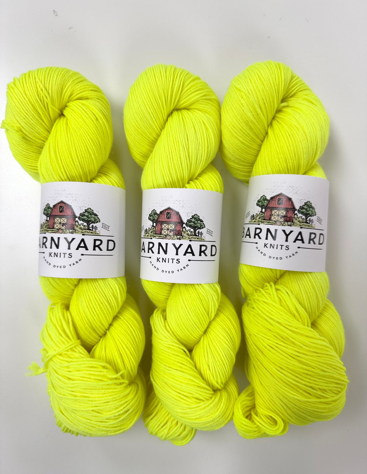 LIMONCELLO (neon) SOCK/FINGERING TONAL