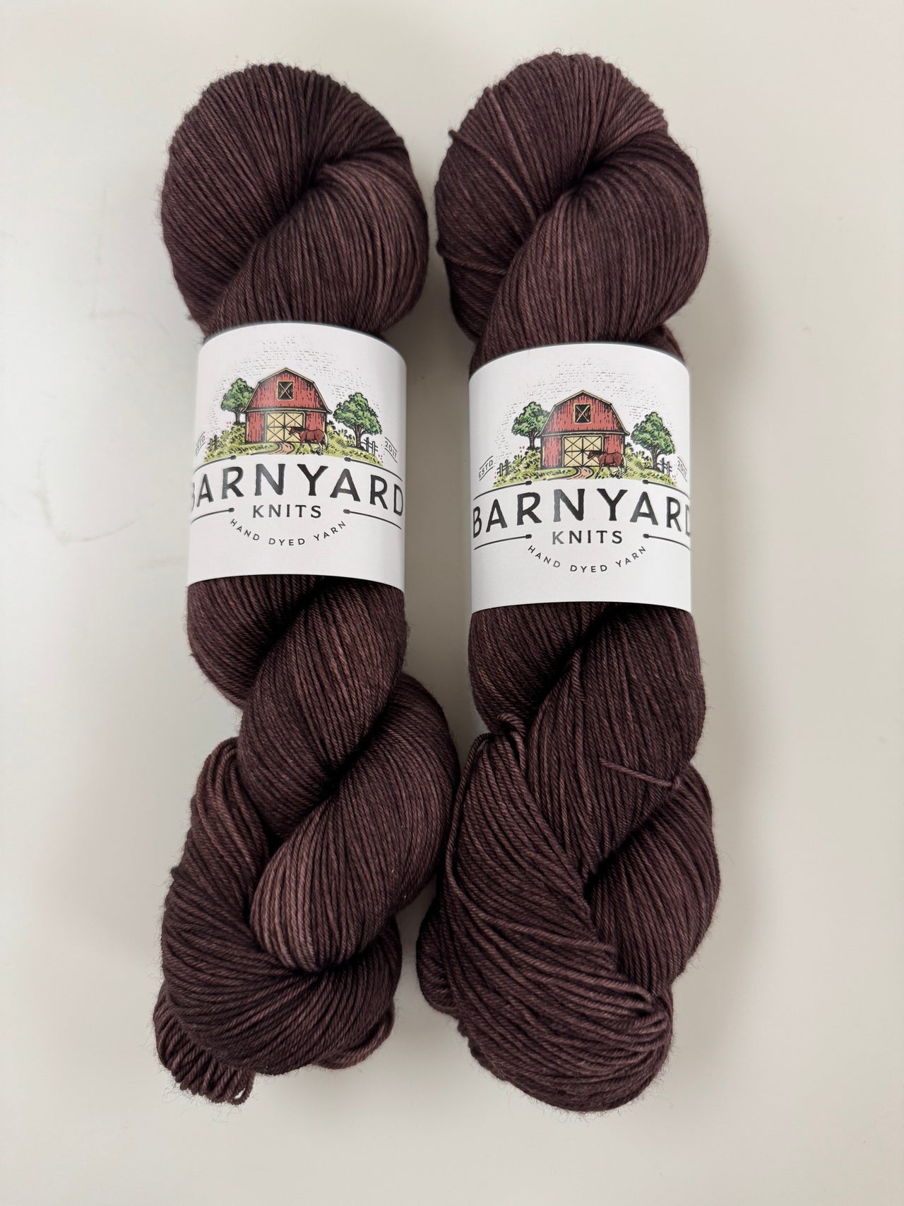 BLACKBERRY SOCK/FINGERING TONAL