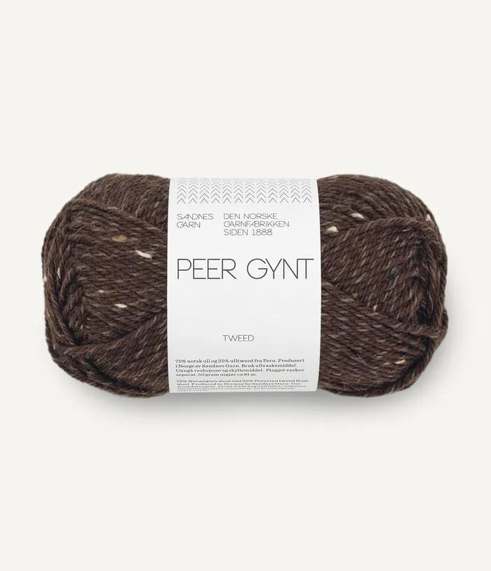 PEER GYNT 3085 DARK BROWN TWEED