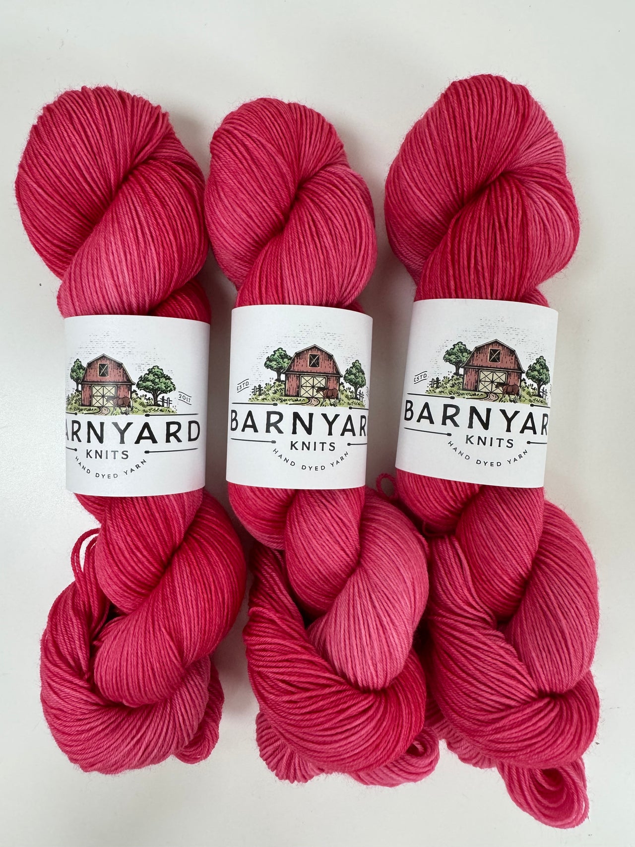 WATERMELON SOCK/FINGERING TONAL