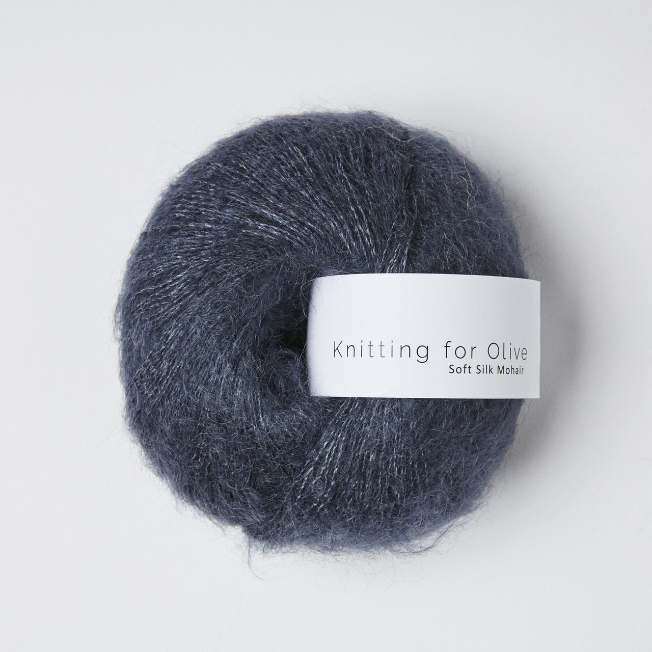Knitting for Olive Soft Silk Mohair - DUSTY BLUE WHALE