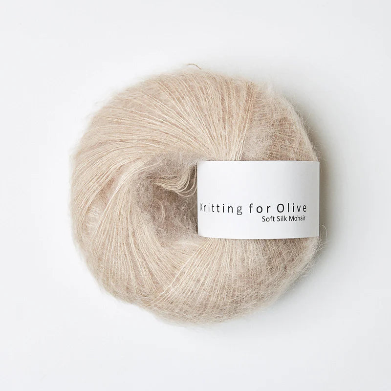 Soft Silk Mohair - POWDER