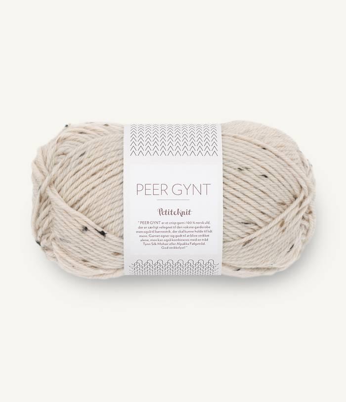 PETITE KNIT PEER GYNT 2512 ALMOND TWEED