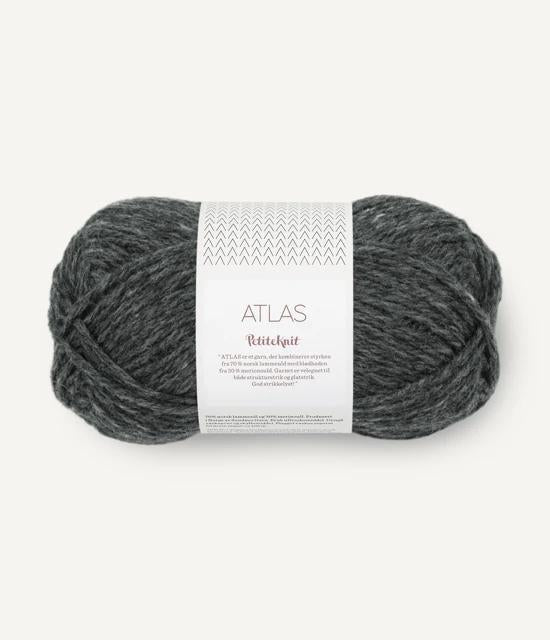ATLAS PETITE KNIT 1070 CHARCOAL HEATHER