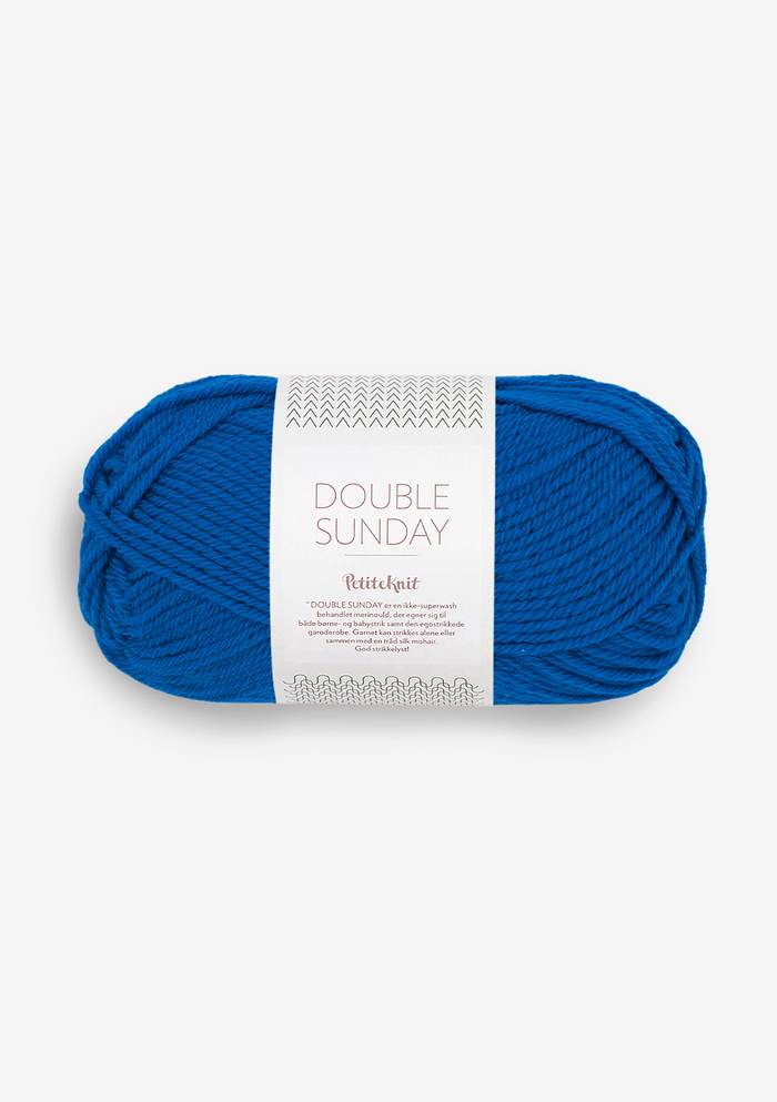 PETITE KNIT DOUBLE SUNDAY 6046 ELECTRIC BLUE