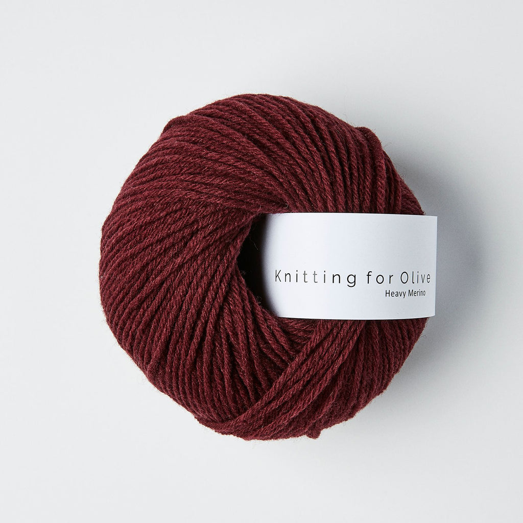 Knitting for Olive HEAVY Merino - BORDEAUX