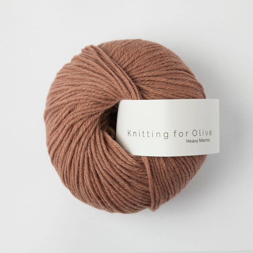 Knitting for Olive HEAVY Merino - BROWN NOUGAT