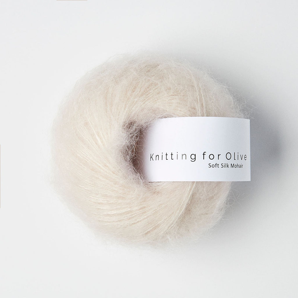 Knitting for Olive Soft Silk Mohair -SKY/CLOUD