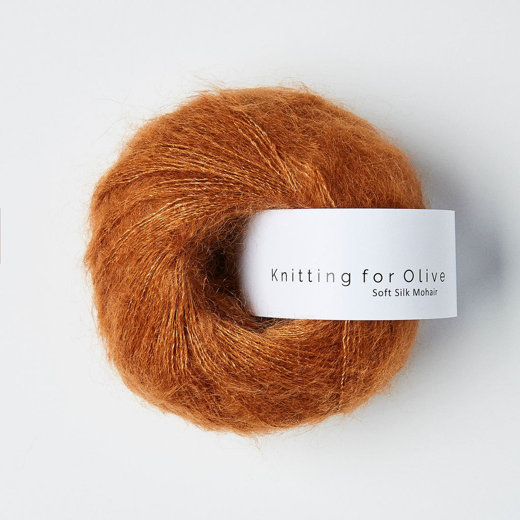 Knitting for Olive Soft Silk Mohair - COPPER
