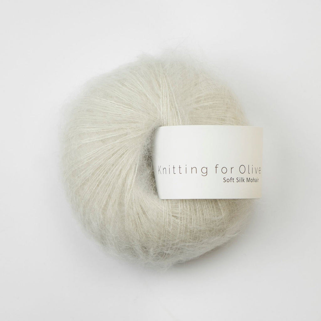 Knitting for Olive Soft Silk Mohair - CREAM