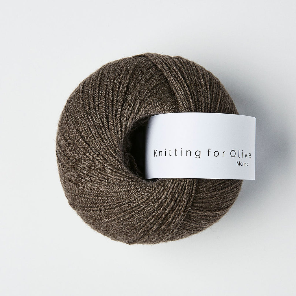 Knitting for Olive Merino - DARK MOOSE